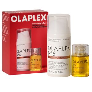 Olaplex Iconic Stylers Pro Set Priemonės pažeistiems plaukams, rinkinys