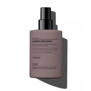 Previa Luscious curls spray garbanų formavimo purškiklis anti-frizz, 200 ml