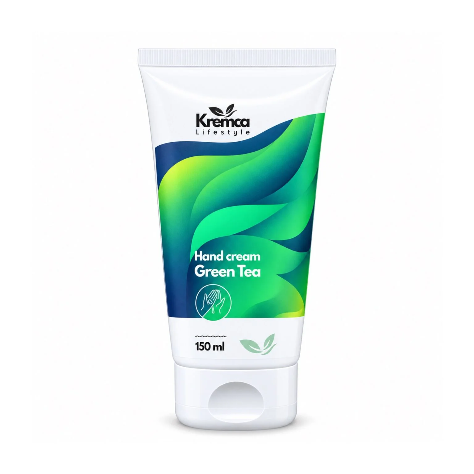Kremca Green Tea – rankų kremas sausai, šiurkščiai ir suskeldėjusiai odai (Absolute Care),150 ml